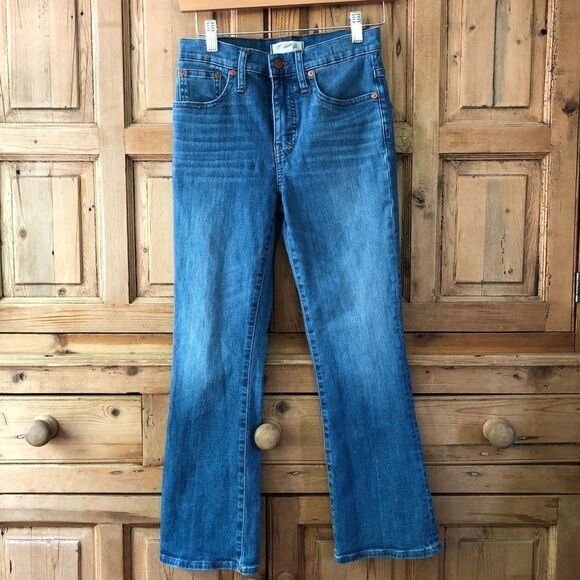 ‎Madewell 25 Cali-Demi Boot Jeans - Picture 1 of 9